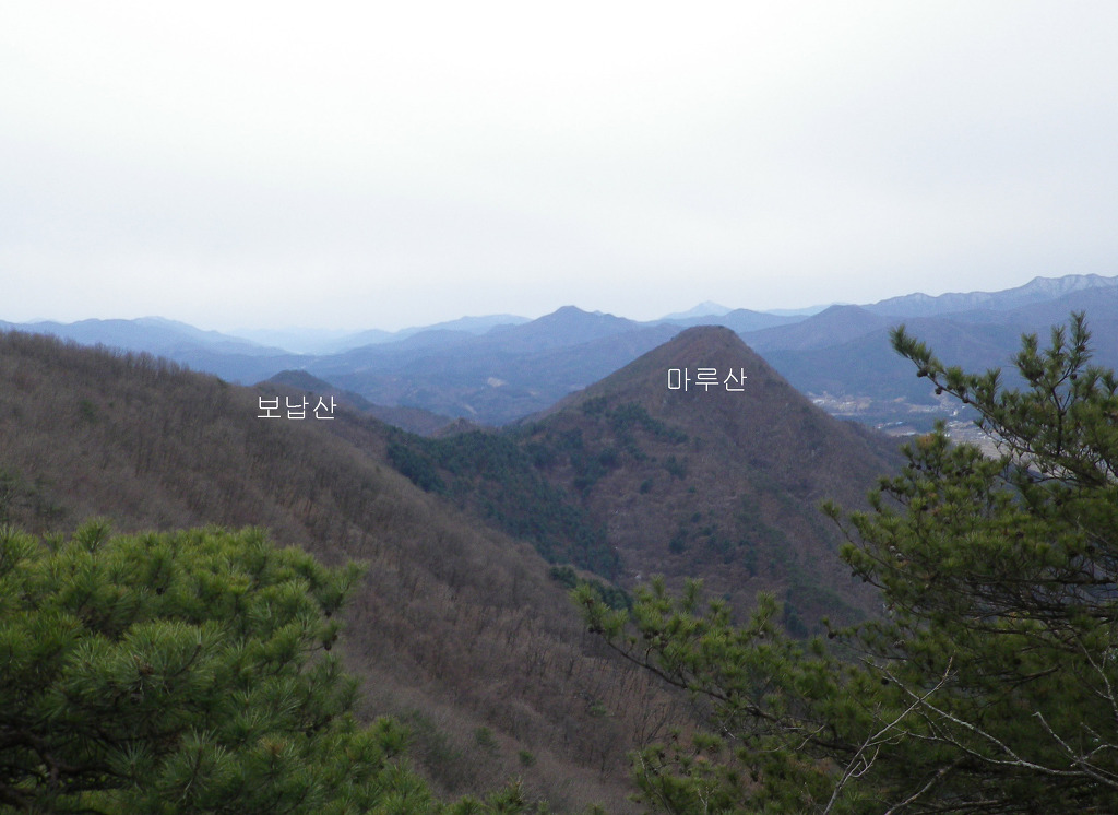 가평 마루산 정상 이미지