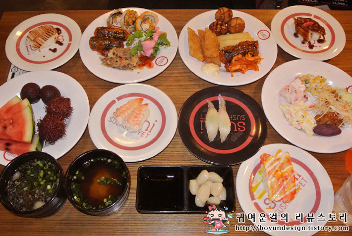 [미아삼거리맛집]무한리필 회전초밥뷔페가 이 가격에? 스시오 미아점!